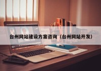 台州网站建设方案咨询（台州网站开发）