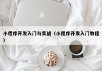 小程序开发入门与实战（小程序开发入门教程）